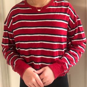 Hollister Boyfriend Striped Tee